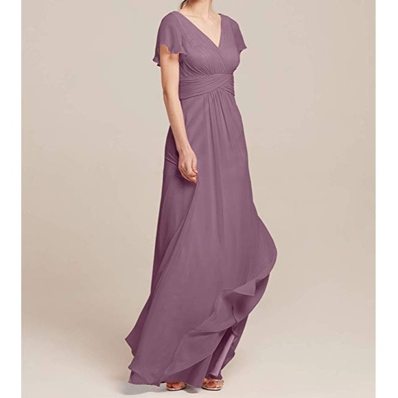 NEW Mauve evening dress - Picture 3 of 7